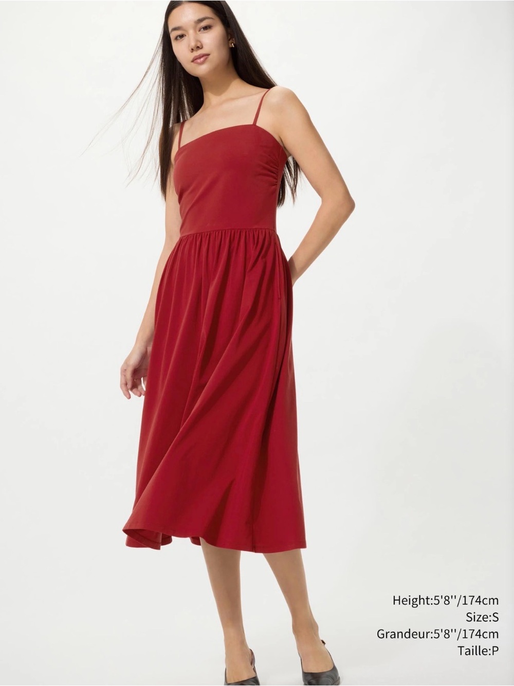 Uniqlo Camisole Built-in Bra Dress